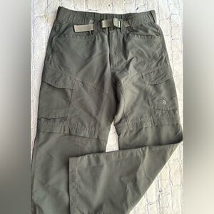 THE NORTH FACE Mens size small black zip off pants